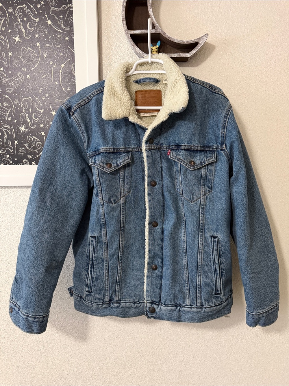 Levi Type III Sherpa Trucker Jacket Size XXL